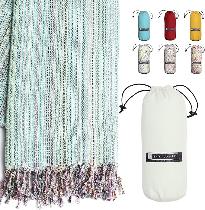 BAY LAUREL Turkish Beach Towel by BayLaurel