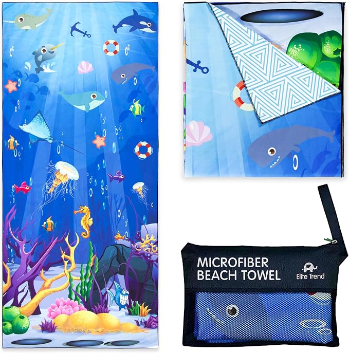 Elite Trend Microfiber Beach Towel by EliteTrend%C2%AE