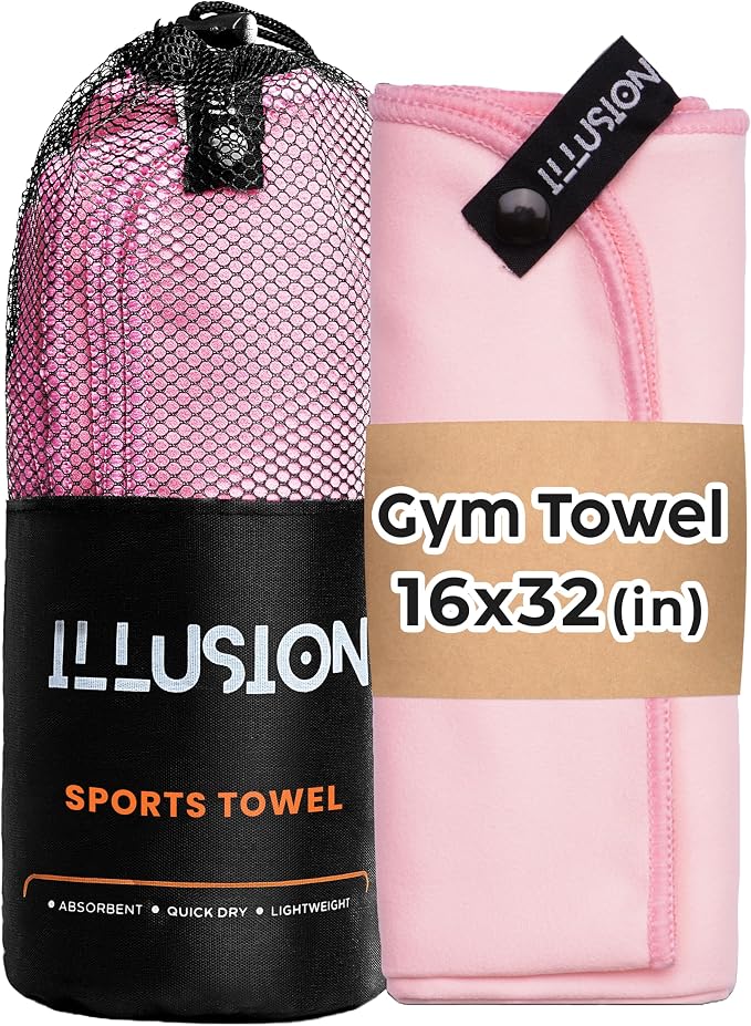 illusion Small Microfiber Gym Towels by Unknown