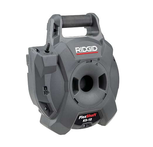 RIDGID 74978 K9-12 FlexShaft 1/4" x 30' Wall-to-Wall Professional Drain by RIDGID