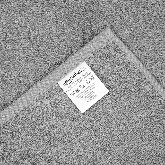 Amazon Basics Soft and Thick Cotton Hand Towels - Image 4