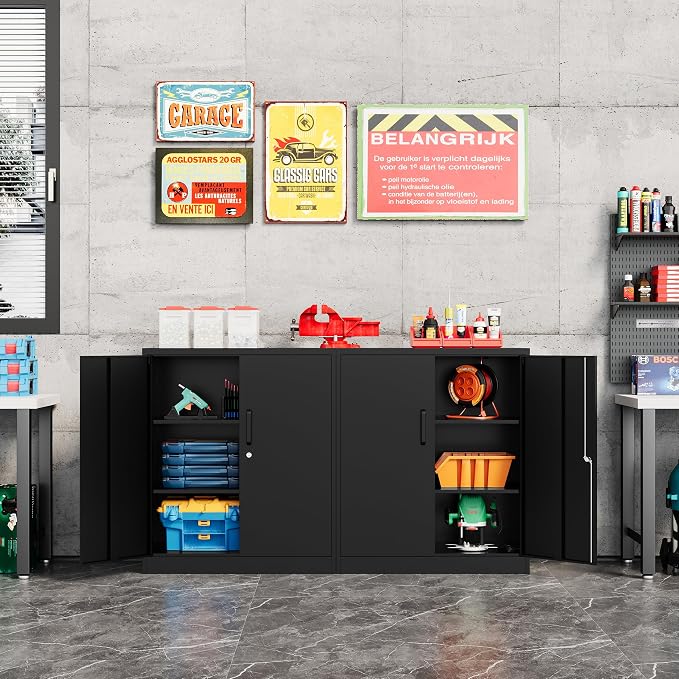 Metal Storage Cabinet-36” Tall Steel File Cabinets - Image 7