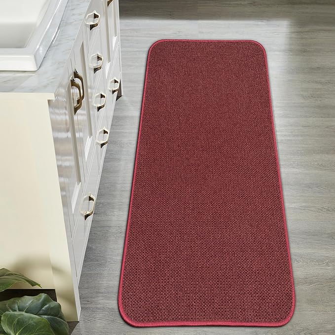 Christmas Bath Mat, Ultra Thin Bathroom Runner Rugs, Large Bath Mats by BosapDirect