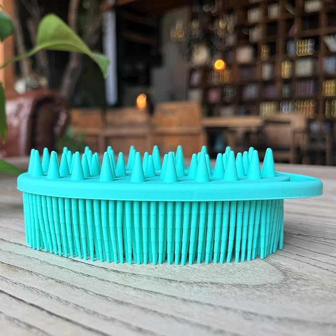 Premium Sensory Brush for Kids or Autism, Soft Silicone Body Scrubber, 2 in 1 - Image 3