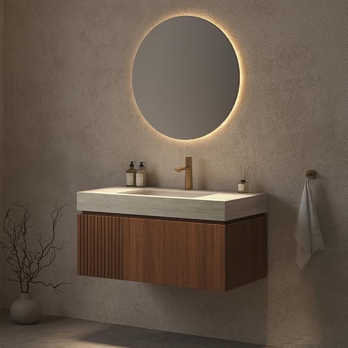 Ambrovina 36" Floating Bathroom Vanity - Image 7