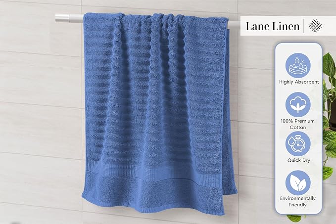 LANE LINEN Bath Towels Set - Image 4