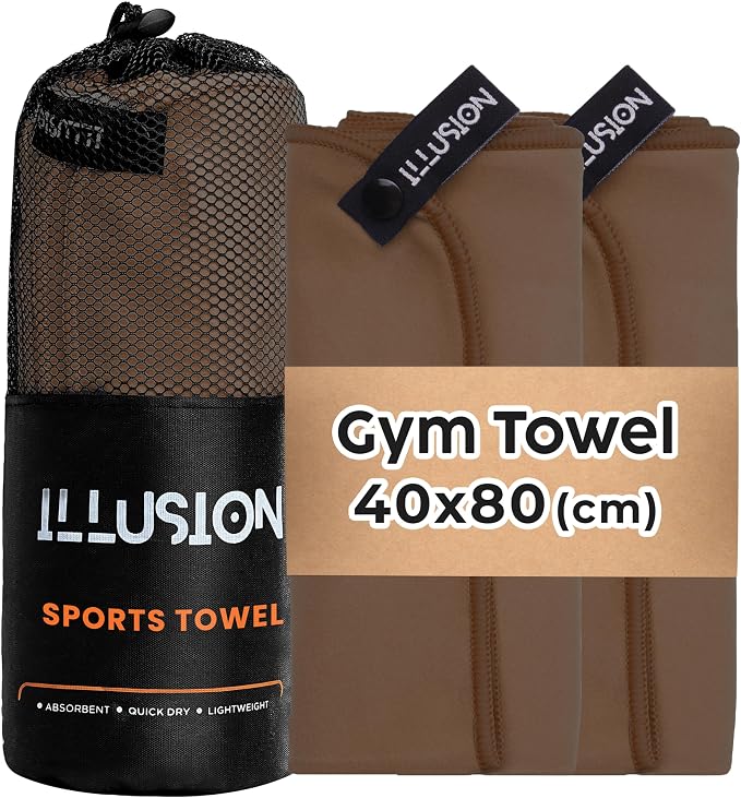 illusion Small Microfiber Gym Towels by Unknown
