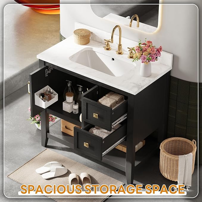 IRONCK 30" Bathroom Vanity - Image 7