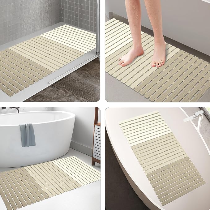 MBOSS Bath Tub Shower Mat Non Slip Bathtub Mats - Image 6