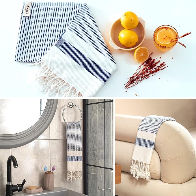 Ruvy Home Basics Turkish Hand Towels - Image 5