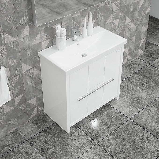 36 Inch Single Sink Bathroom Vanity - Image 5