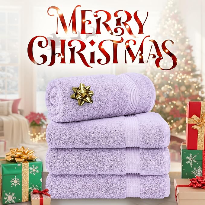 Cotton Paradise 4 Piece Turkish Bath Towels - Image 2