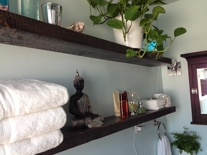 joelsantiques 72 Inch Wooden Floating Shelves - Image 8