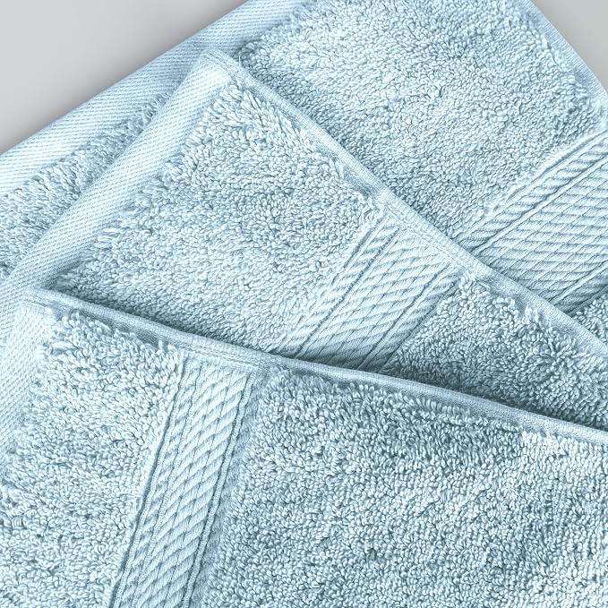 Superior Egyptian Cotton Pile Bath Sheet Set of 2, Ultra Soft Luxury Towels - Image 6