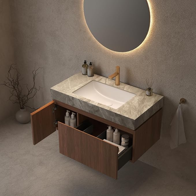 LKTART Floating 36 Inch Bathroom Vanity - Image 8