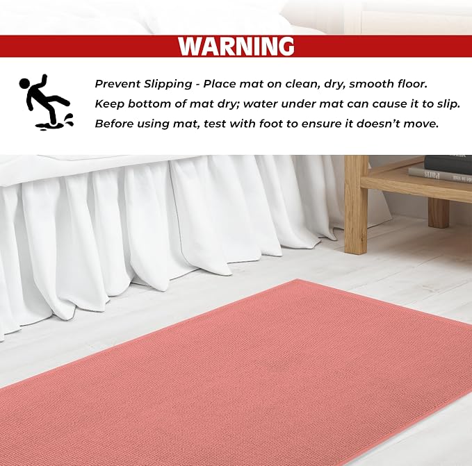 Cotton Paradise 100% Cotton Non Slip Bath Mats - Image 6