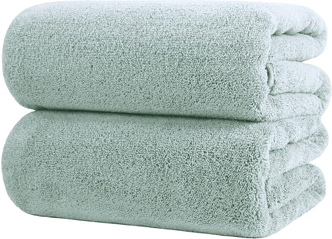 POLYTE Quick Dry Lint Free Microfiber Bath Sheet, 35 x 70 in by Polyte