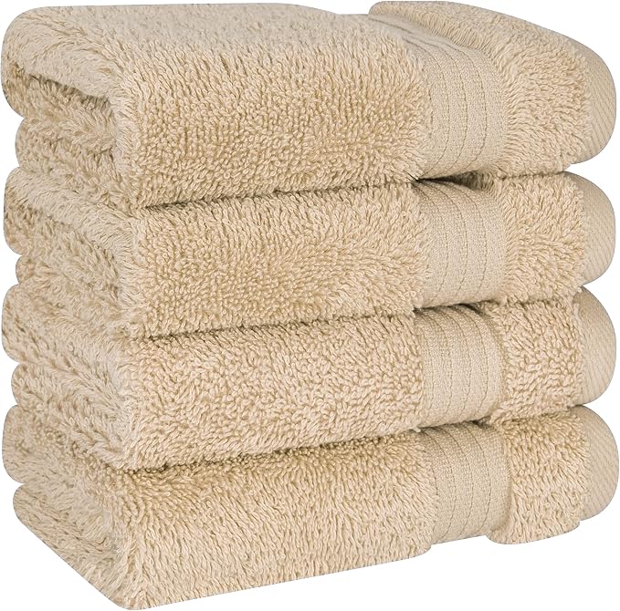 Cotton Paradise 100% Cotton Turkish Washcloth Set - Image 4