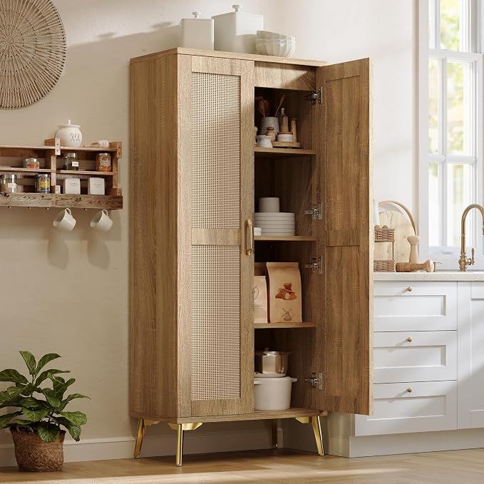 JASIWAY Tall Bathroom Storage Cabinet - Image 6