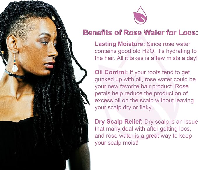 32 oz Rose Hydrosol Water – 100% Pure Rosewater Spray Mist Bulk – Hydrating - Image 6