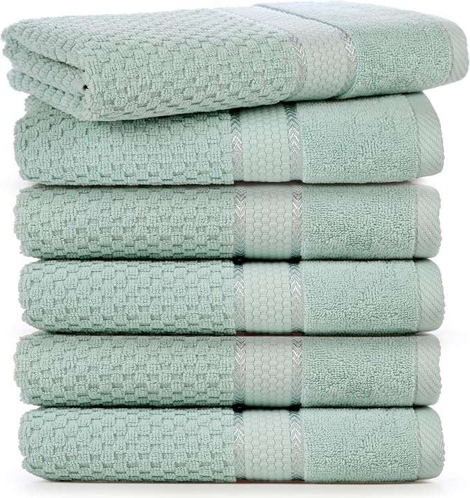 Ample Decor Bathroom Hand Towel 18 X 28 Inch 600 GSM 100% Cotton - Image 7