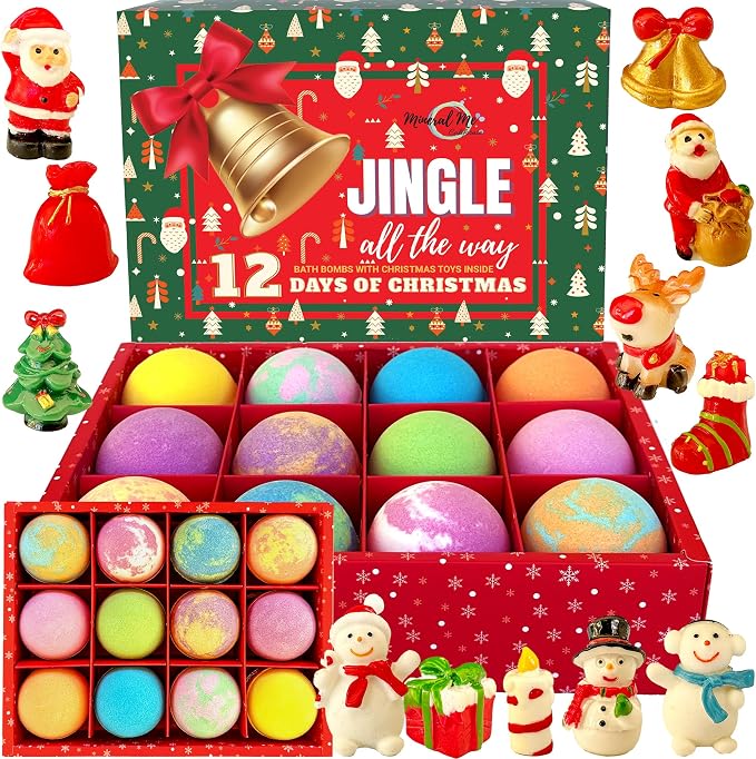 Christmas Bath Bombs for Kids by MineralMeCalifornia