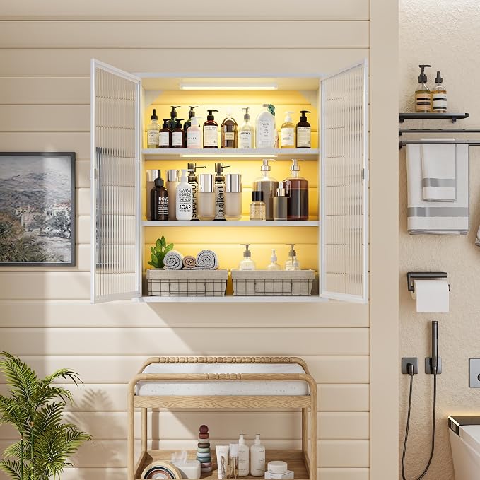 Laundry Room Cabinets Wall Mounted, Bathroom Wall Cabinet - Image 2