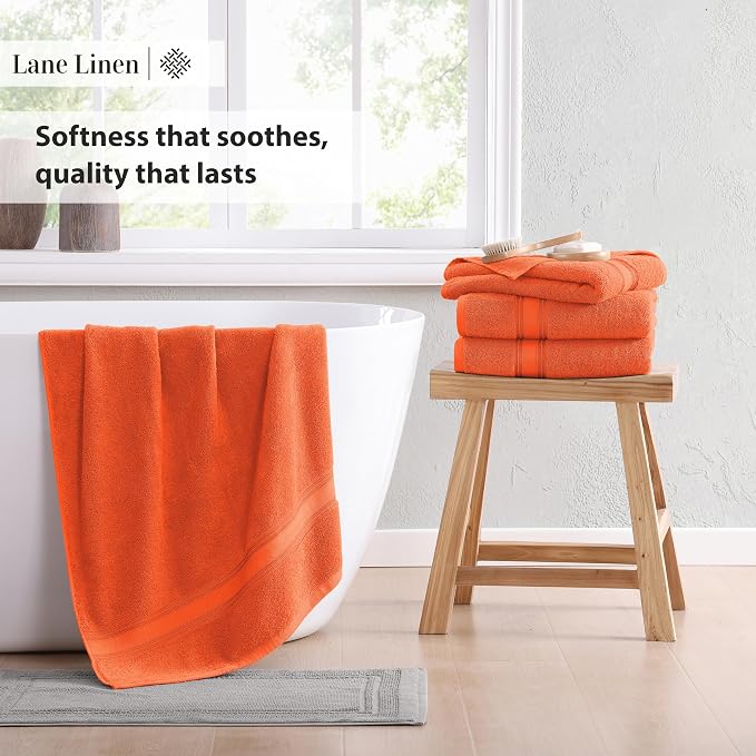 LANE LINEN Luxury 12 Piece Bath Towel Set - Image 4