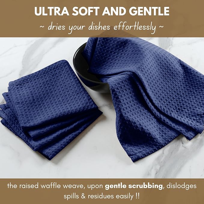 Native Fab Waffle Kitchen Towels - Image 3