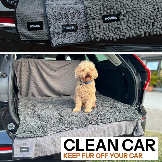 Throw Down Towel for Drying Dogs, Ultra Absorbent Microfiber, Quick-Drying - Image 3