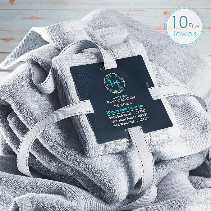 Hearth & Harbor Bath Towels for Bathroom - Image 4