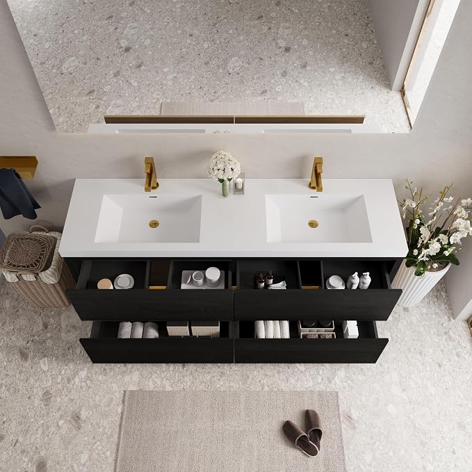 72" Freestanding Bathroom Vanity - Image 3