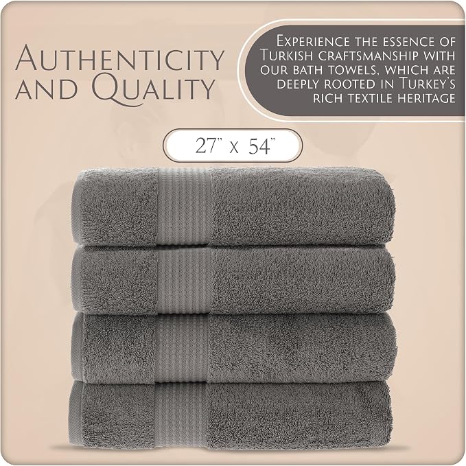 MAURA Basics Performance Bath Towels 100% Turkish Cotton - Image 2