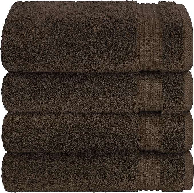 Cotton Paradise Hand Towels for Bathroom, 100% Cotton Turkish 4 Piece Hand - Image 6