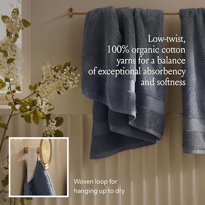 BOLL & BRANCH Plush Bath Towel Set - Image 2