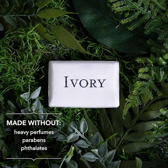 Ivory Gentle Bath Bar Soap, Family Pack, Designed - Image 2