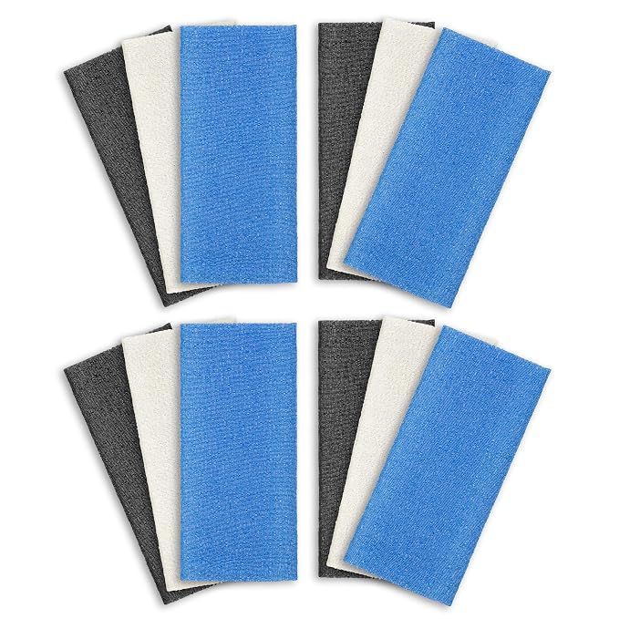 ARCH&M Exfoliating Washcloth 12 Pack Back Scrubber by ARCHM