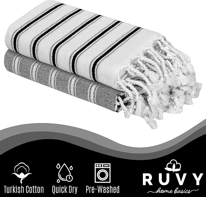 Ruvy Home Basics Turkish Hand Towels - Image 2