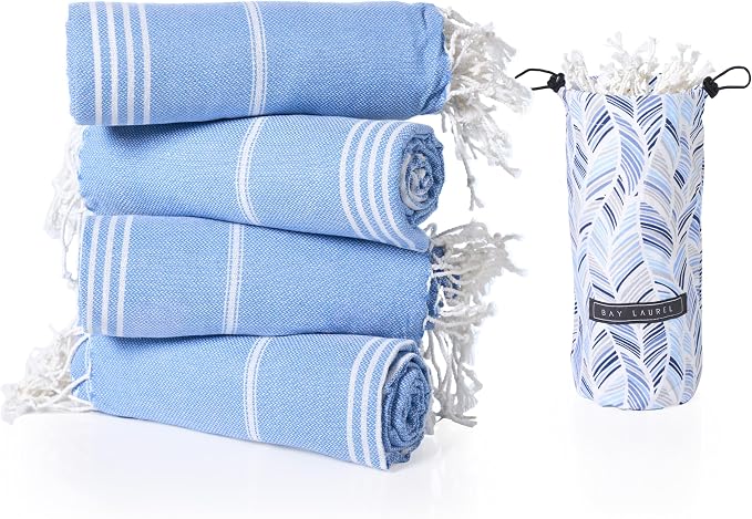 BAY LAUREL Turkish Beach Towel - Image 2