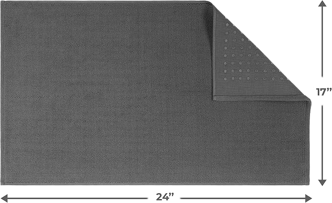 Cotton Paradise 100% Cotton Non Slip Bath Mats - Image 3