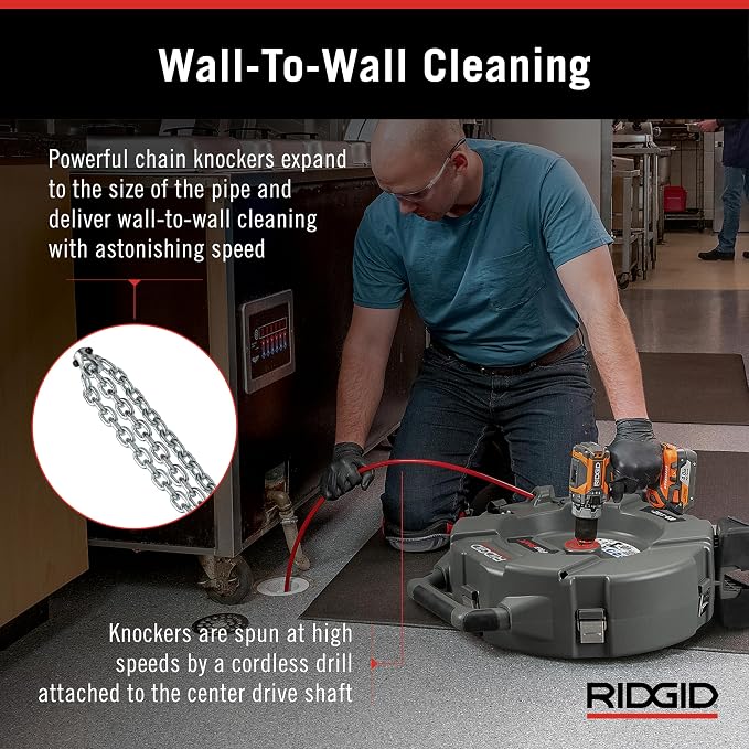 RIDGID 76193 FlexShaft K9-102+ Drain Cleaning Machine - Image 4