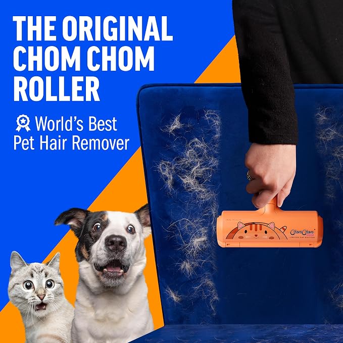 ChomChom Roller Pet Hair Remover – Original Size Reusable Lint Roller - Image 2