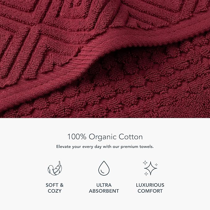 Texere 100% Organic Cotton 700 GSM Luxury Bath Towel Sets - Image 2
