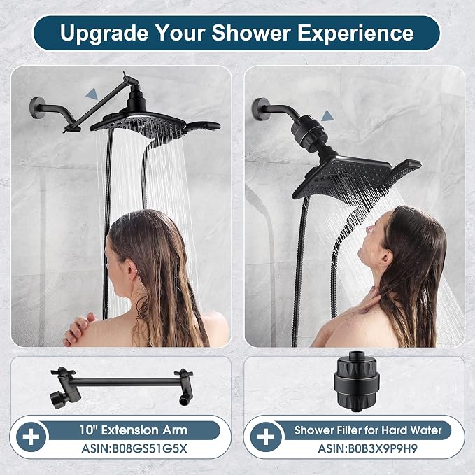 BRIGHT SHOWERS High Pressure Shower Head - Image 5