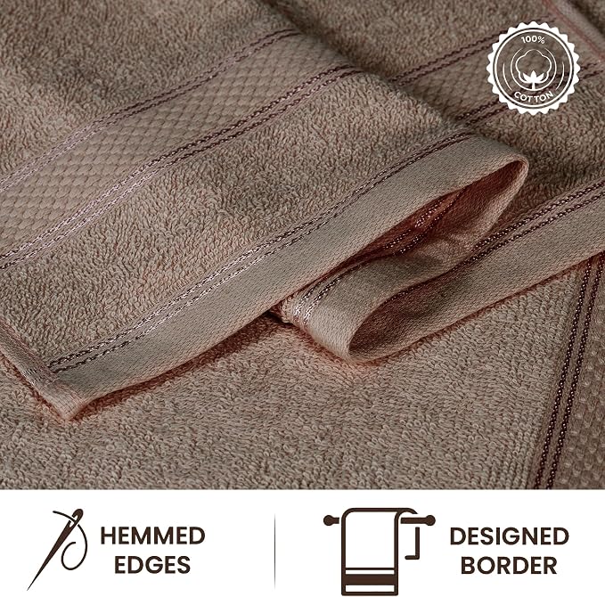 Casa Lino 100% Cotton Hand Towels - Image 4