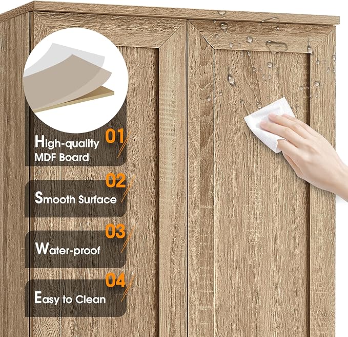 Favfurish 71" Tall Bathroom Storage Cabinet - Image 7