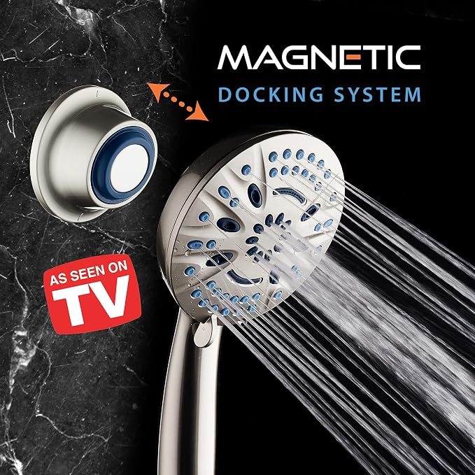 AquaCare Magneton High-Pressure 8-mode Handheld Shower Head - Image 4