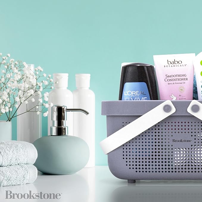Brookstone BKH1633, Large Portable Shower Caddy - Image 5