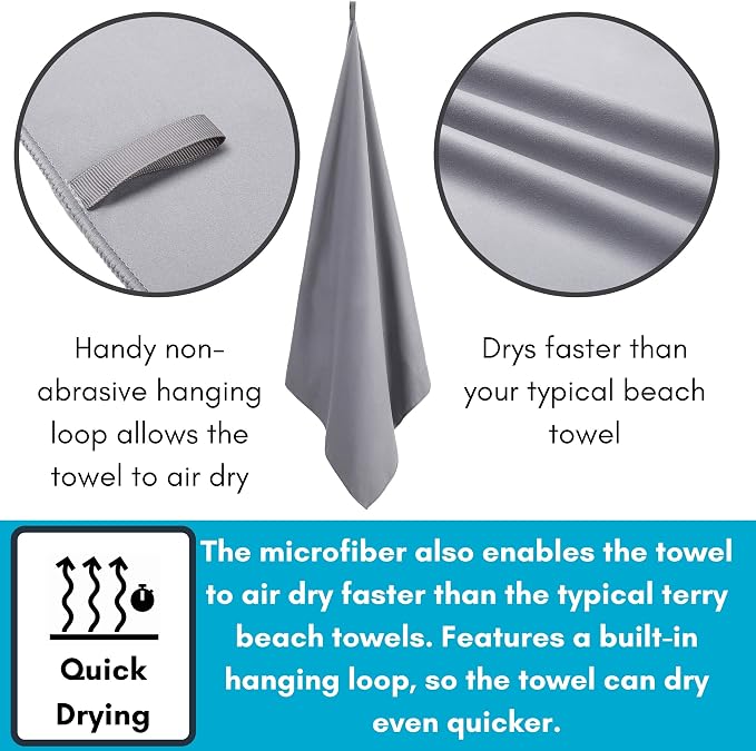 BIRDROCK HOME Multi-Purpose Microfiber Towel - Image 6
