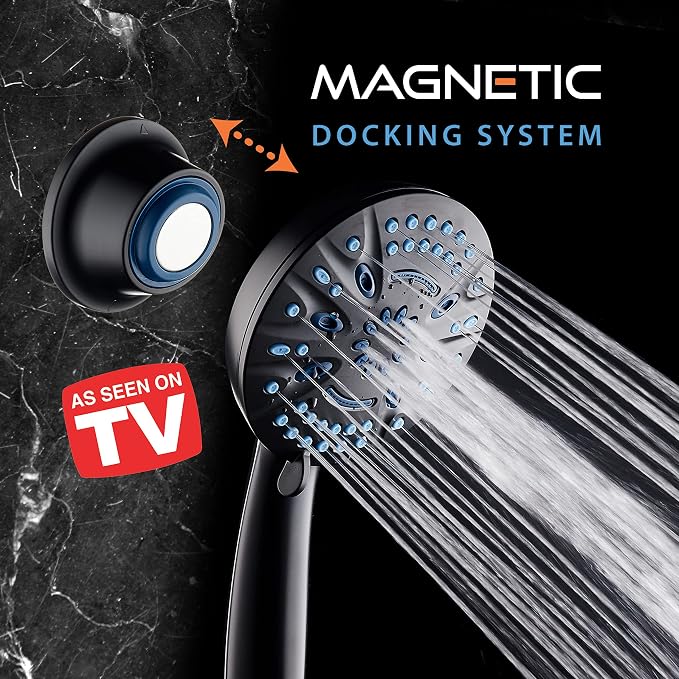 AquaCare Magneton High-Pressure 8-mode Handheld Shower Head - Image 4